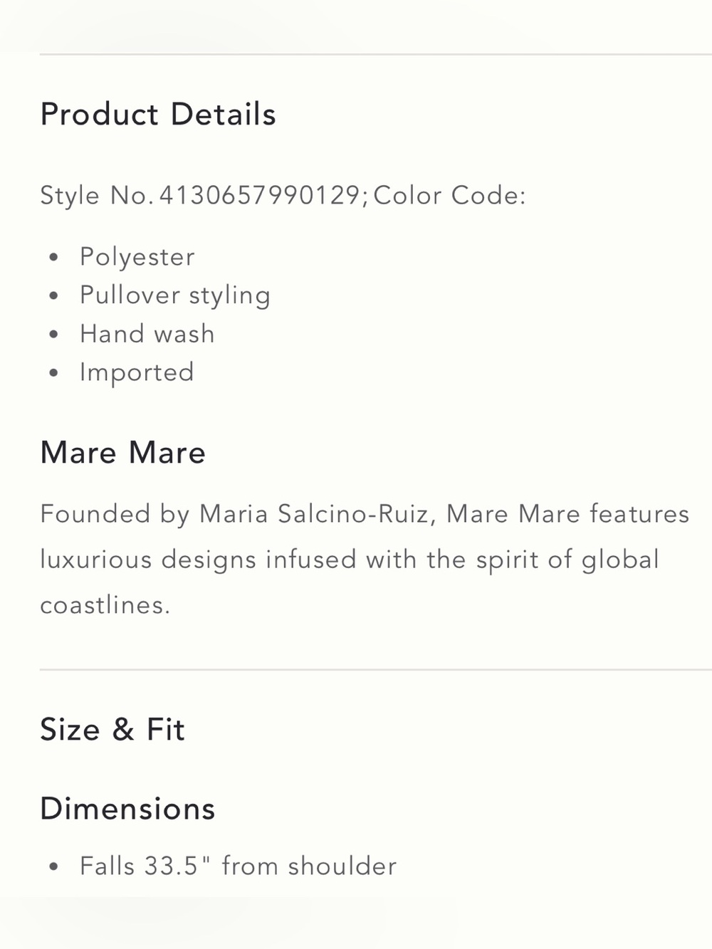 Mare Mare Long-Sleeve  floral Mini Dress - Picture 7 of 7